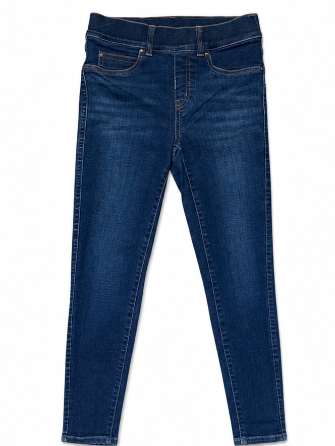 Spanx Jeggings Xs Dark Wash Pull-On Shaping Skinny Jeans 25” Inseam